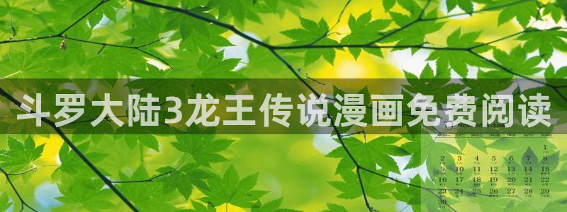 安卓手机怎么下载漫蛙：斗罗大陆3龙王传说漫画免费阅读